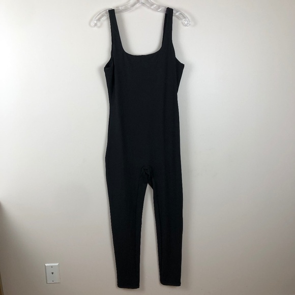 NWT Amazon black unitard with low scoop back L - Picture 5 of 12